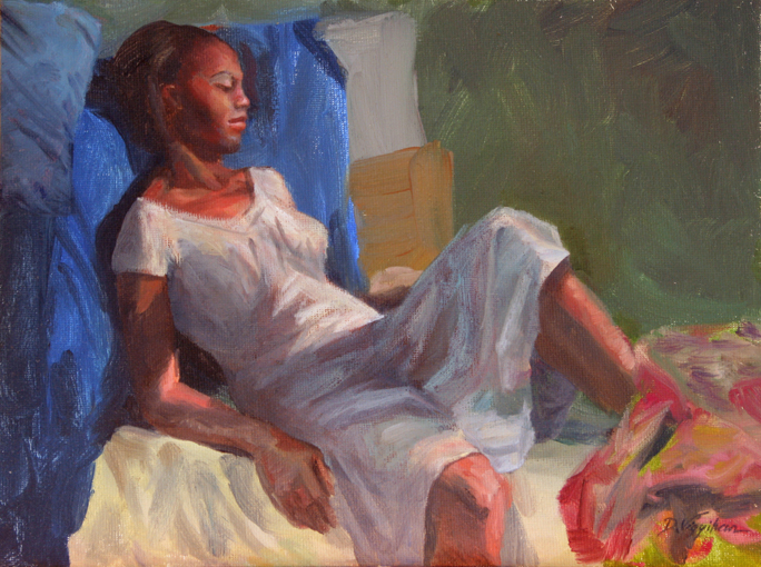 African American Black Portrait Art
