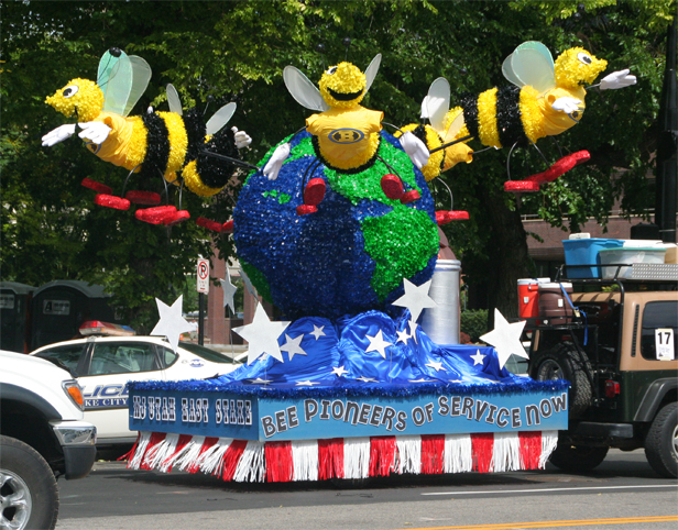 Patriotic Parade World Design Insects