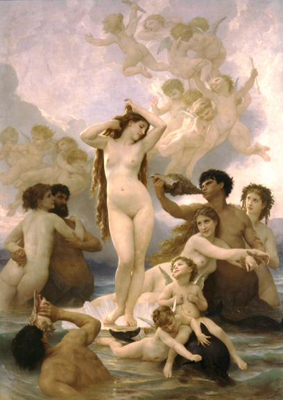 Bouguereau Painting "Classic Bouguereau Oil Painting"