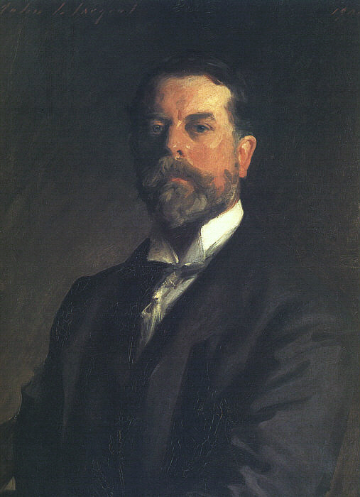 JohnSingerSargent Oil Painting Self Portrait "Sargent Oil Portrait on Canvas"
