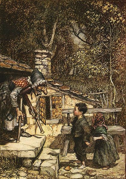 "Hansel and Gretel" illustration by Arthur Rackham