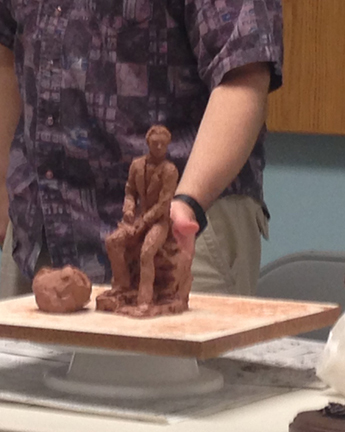 oil based clay figurative art