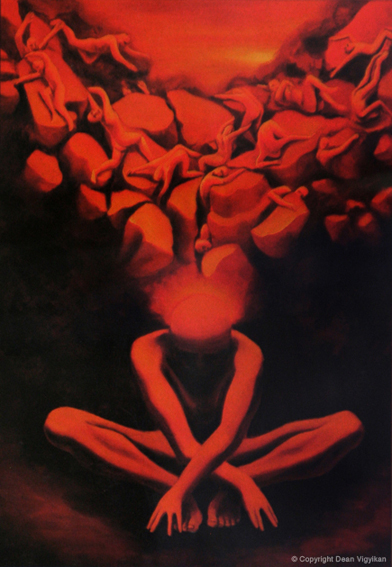 "Psychiatric Magazine Cover Surrealistic Illustration"